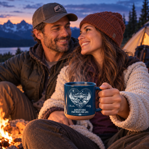 Our Story Is One Big Adventure - Personalized Pottery Mug