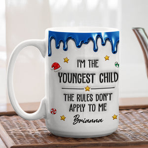 Different Ages Same Family Chaos - Personalized 3D Inflated Effect Mug