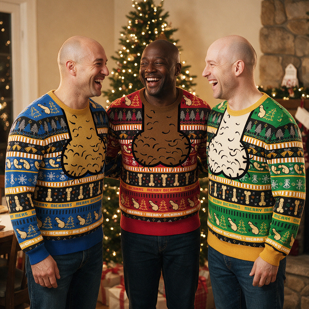 Funny Baldie personalized all-over-print sweatshirt